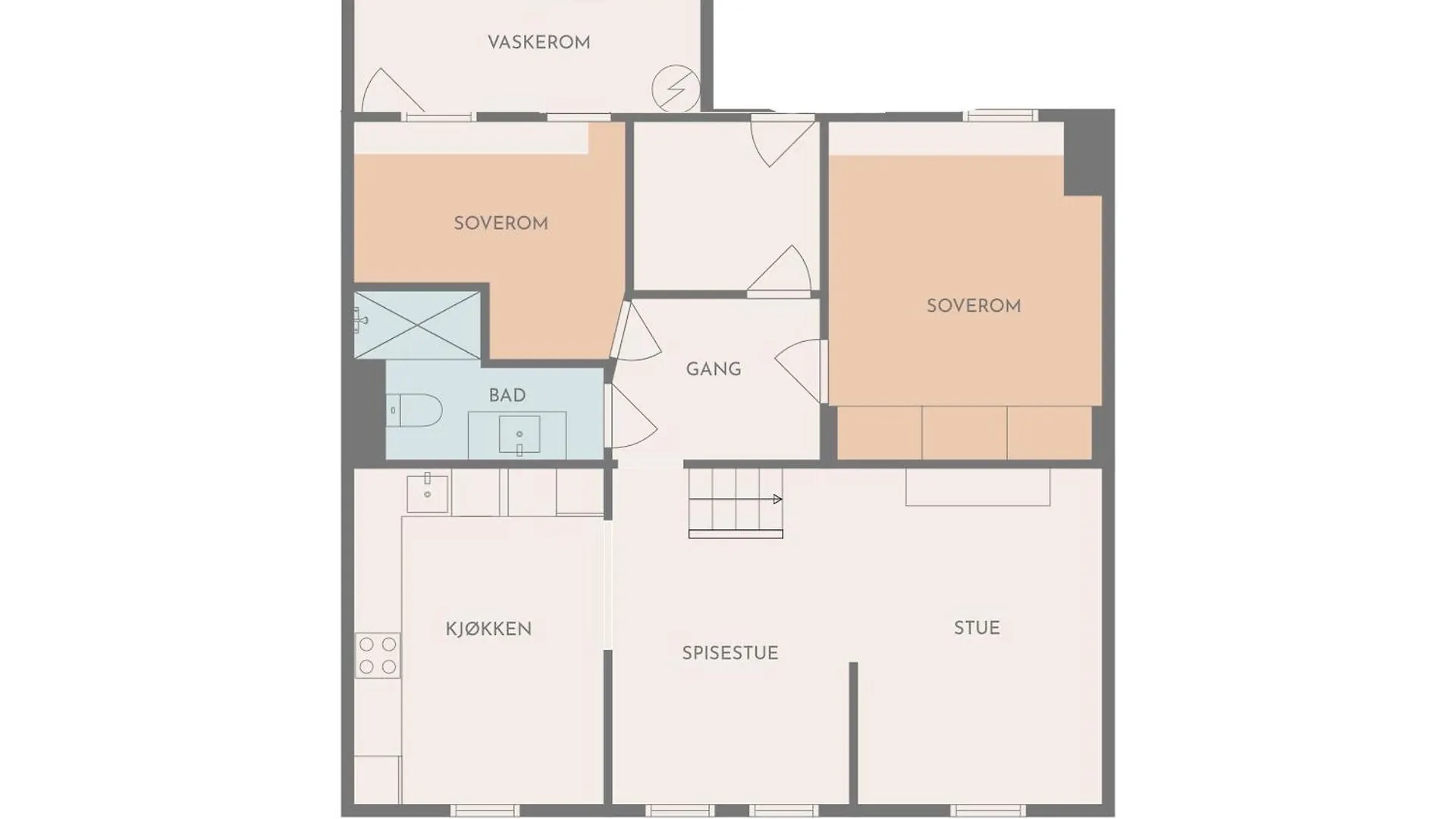 Charming 4-Bed Apartment In Bergen Center
